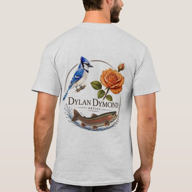 Bakre logotyp  t shirt (Baksida)