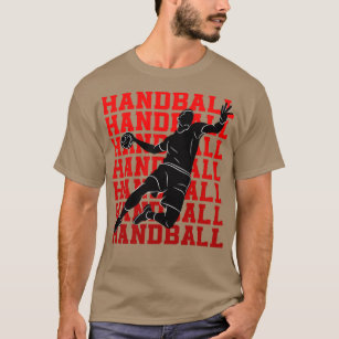 Bakre Springer för Handball Player Circle 20 T Shirt