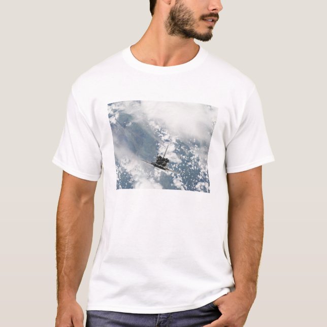 Bakre vy av de tre huvudmotorerna tee shirt (Framsida)
