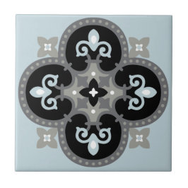 Bakrutor till köksdukar i Medelhavet Kakelplatta