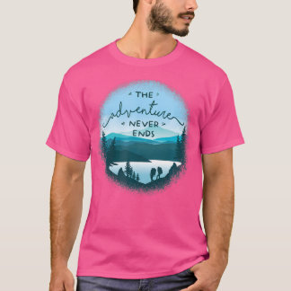 Baksäkring och camping i Äventyr - Bergsdudo T Shirt