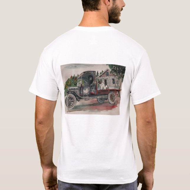 Baksätesdrivrutin T Shirt (Baksida)