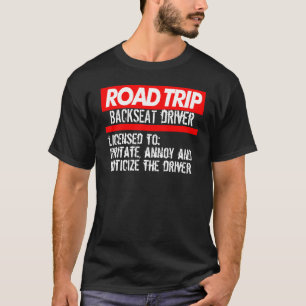 Baksätesförare med licens Passenger Sarcastic Mana T Shirt