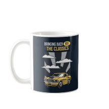 Baksida av den klassiska ryggmuskelbilen