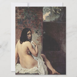 Baksida av en blogg (Francesco Hayez) Kort