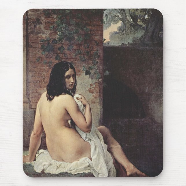 Baksida av en blogg (Francesco Hayez) Musmatta (Framsidan)