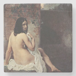 Baksida av en blogg (Francesco Hayez) Stenunderlägg