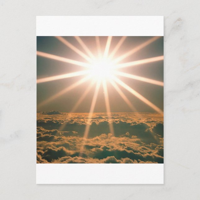 Baksida av himlen vykort (Framsida)