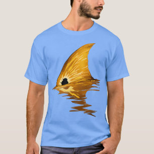 Baksida av kungsfiskrom (Red Drum Fish Redfish Sva T Shirt