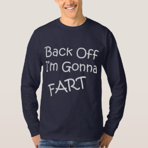 Baksida av mig förmiddag som går att fisa tee
