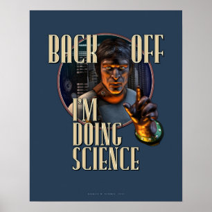 Baksida av: Mig förmiddag som gör VETENSKAP Poster
