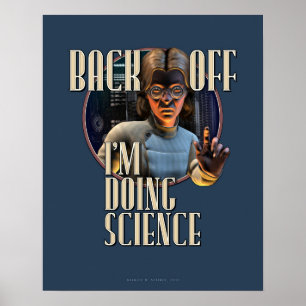 Baksida av: Mig förmiddag som gör VETENSKAP Poster
