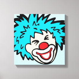 Baksida av omvänd grafik på arbetsyta canvastryck