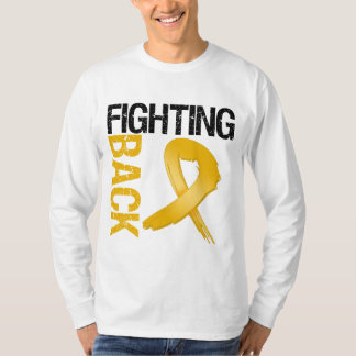 Baksida för bilagacancerstridighet t-shirt