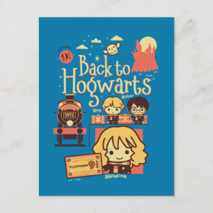 BAKSIDA FÖR HARRY POTTER ™ %PIPE% TILL HOGWARTS™ VYKORT