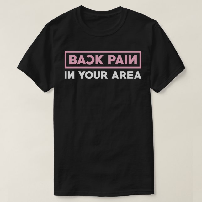 Baksida i ditt område t shirt (Design framsida)
