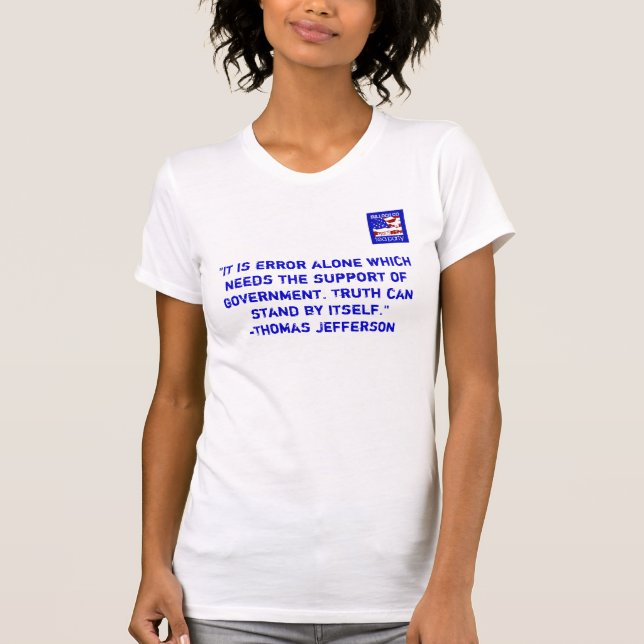 Baksida Jefferson för skjorta för Bulloch Co Tee Shirt (Framsida)