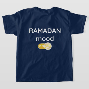 Baksida och framsida Ramadan-stämning på fastande T Shirt