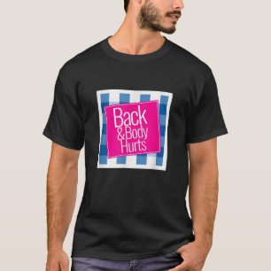 Baksida och kropp Ontr Cute Funny Gift Manar, Wome T Shirt