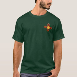 Baksida Zia för det Zia resningfrimärket beklär Tee Shirt