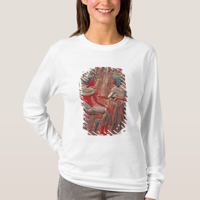 Baksidaen av biskopsstolen av Tutankhamun T-shirt (Framsida)