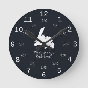 Baksidahem Time - AST-upplaga Rund Klocka