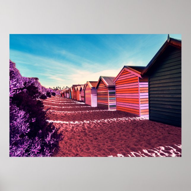 Baksidan av Brighton Beach Poster (Framsidan)