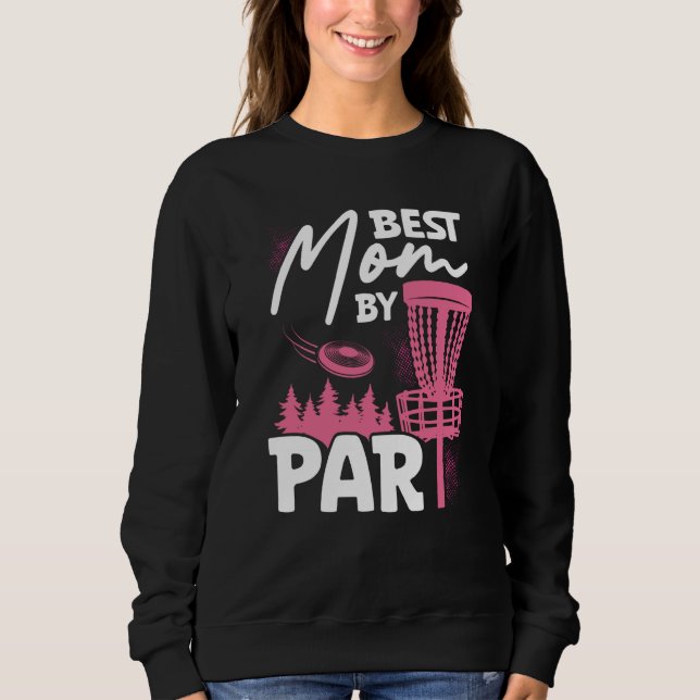 Baksidestext Bästa Mamma Av Par Ultimate Frisbee T Shirt (Framsida)