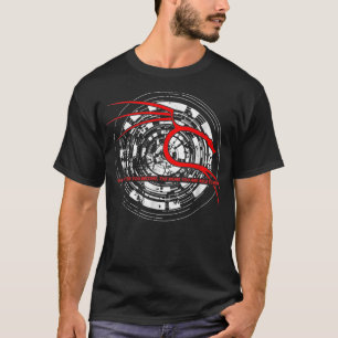 Bakspår Kali Linu med Dragon Tagline T Shirt