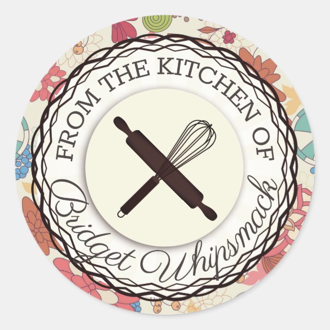 Baktensileringsmedel från klisterlappsköket runt klistermärke (Framsida)