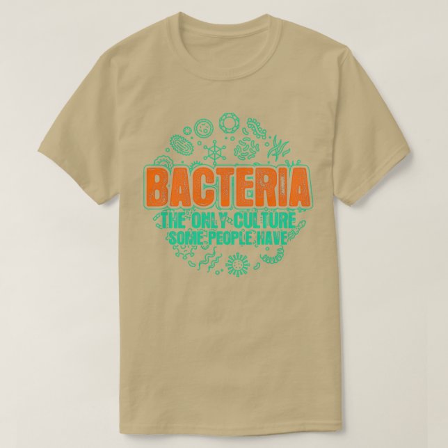 Bakteria Biology 1 T Shirt (Design framsida)