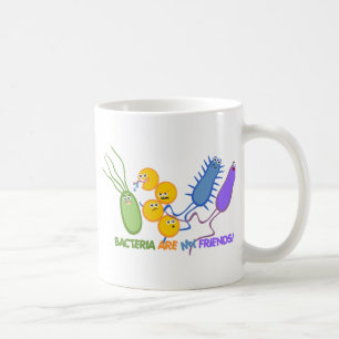 Bakterie- vänner kaffemugg