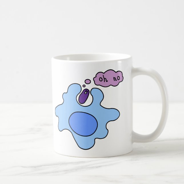 BakteriePhagocytosis Kaffemugg (Höger)