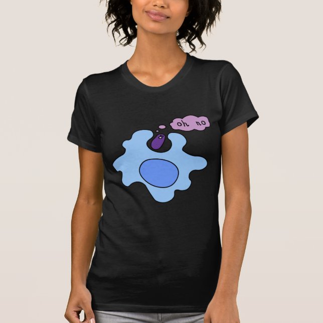 BakteriePhagocytosis T-shirt (Framsida)