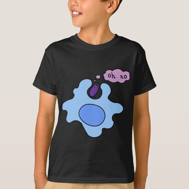 BakteriePhagocytosis Tee Shirt (Framsida)