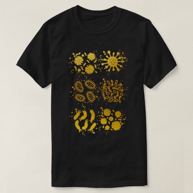 Bakterier 12 t shirt (Design framsida)