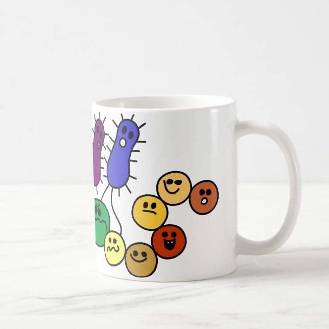 Bakterier Kaffemugg (Höger)