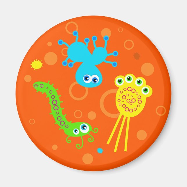 Bakterier Magnet (Framsidan)