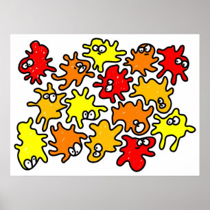 Bakterier Poster
