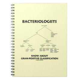 Bakteriologer Know Gram-Positive Classification Anteckningsbok