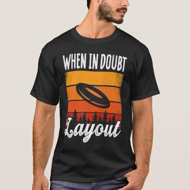 Baktryck när du har osäker layout - ultimate Frisb T Shirt (Framsida)