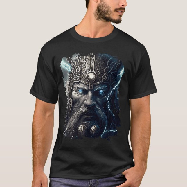 Baktryck Tor förklaringen av underguden T Shirt (Framsida)