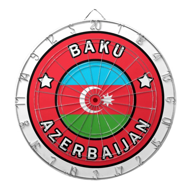 Baku Azerbajdzjan Darttavla (Framsidan)