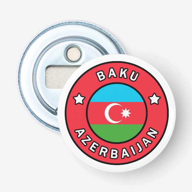 Baku Azerbajdzjan Flasköppnare (Framsidan)