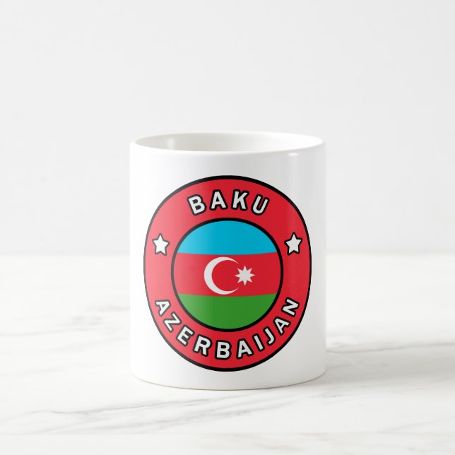 Baku Azerbajdzjan Kaffemugg (Center)