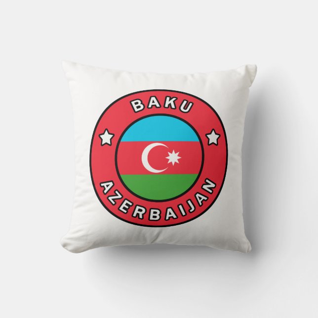 Baku Azerbajdzjan Kudde (Framsida)