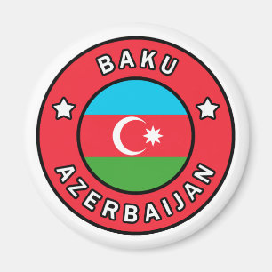 Baku Azerbajdzjan Magnet