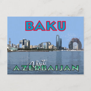Baku, besök Azerbajdzjans vykort