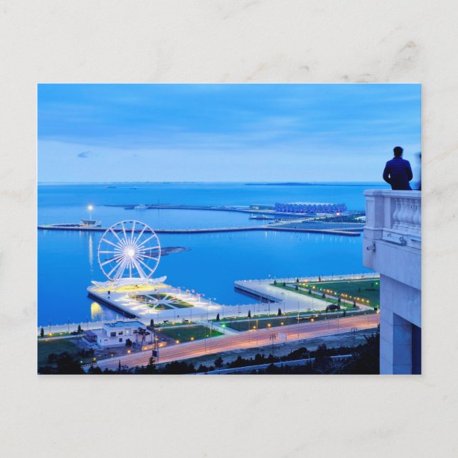 Baku Öga Vykort (Framsida)