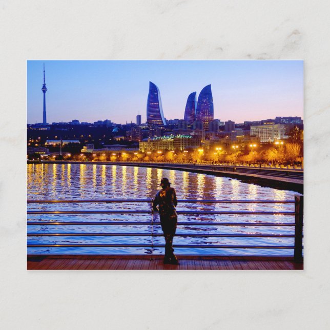Baku Pier Vykort (Framsida)